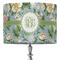 Vintage Floral 16" Drum Lamp Shade - Fabric (Personalized)