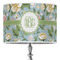 Vintage Floral 16" Drum Lamp Shade - Poly-film (Personalized)