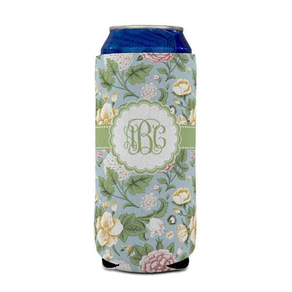 Vintage Floral 16oz Can Sleeve - FRONT (on can)