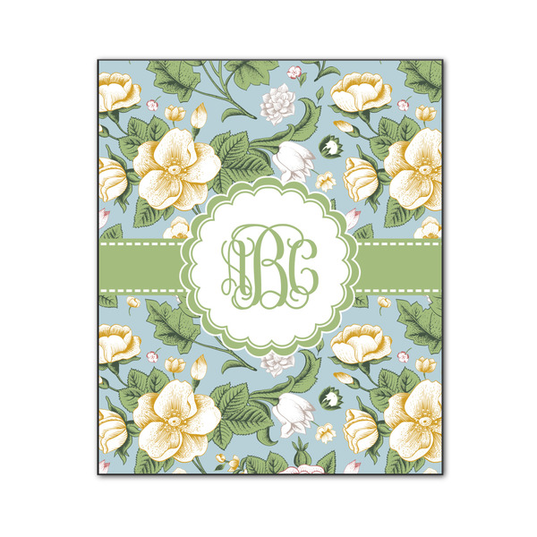 Vintage Floral 20x24 Wood Print - Front View