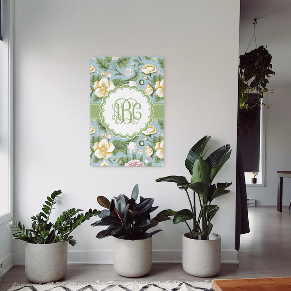 Vintage Floral 20x30 - Canvas Print - In Context