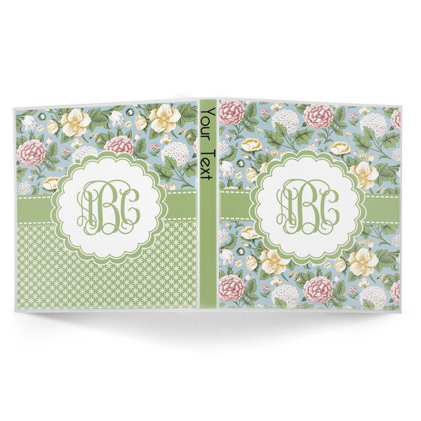 Vintage Floral 3-Ring Binder Approval- 1in