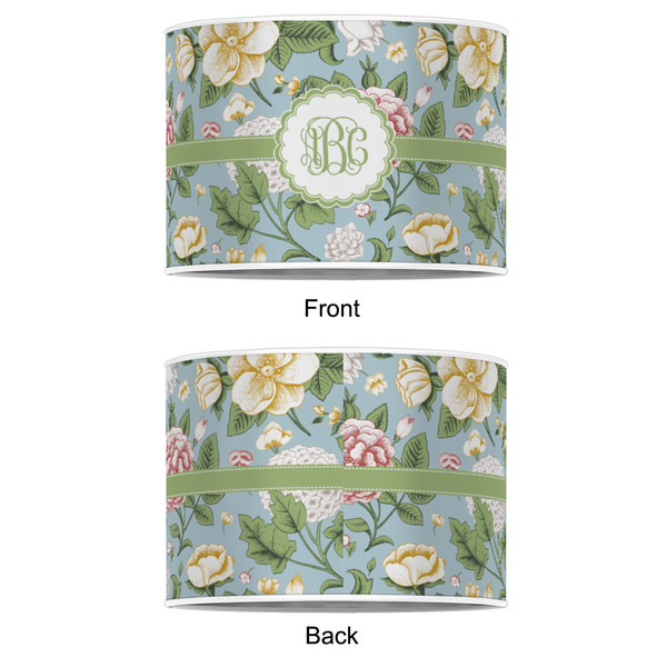 Vintage Floral 8" Drum Lampshade - APPROVAL (Poly Film)