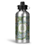 Vintage Floral Water Bottle - Aluminum - 20 oz (Personalized)