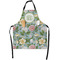 Vintage Floral Apron With Pockets w/ Monogram