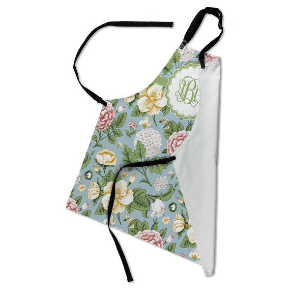 Vintage Floral Apron - Folded