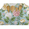 Vintage Floral Apron - Pocket Detail with Props