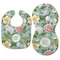 Vintage Floral Baby Bib & Burp Set - Approval (new bib & burp)