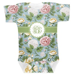 Vintage Floral Baby Bodysuit (Personalized)
