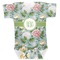 Vintage Floral Baby Bodysuit 3-6 (Personalized)
