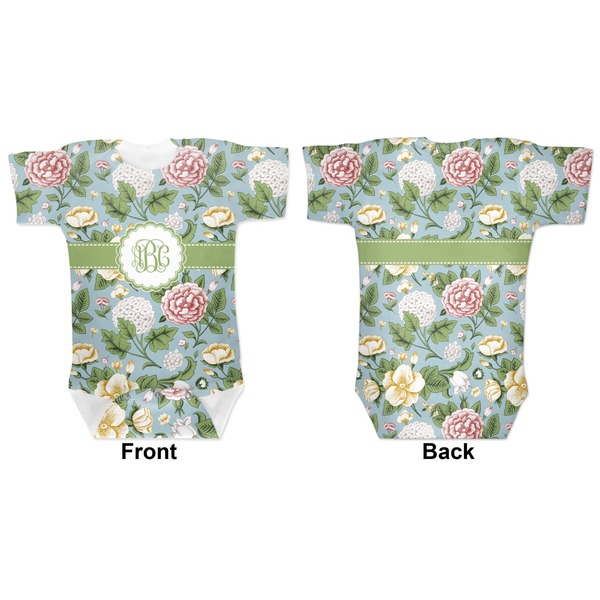 Vintage Floral Baby Bodysuit Approval