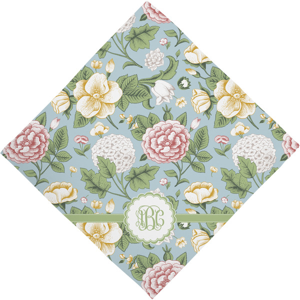 Vintage Floral Bandana - Full View