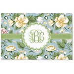 Vintage Floral Woven Mat (Personalized)