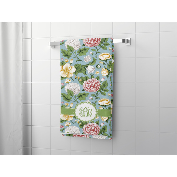 Vintage Floral Bath Towel - LIFESTYLE
