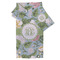Vintage Floral Bath Towel Set - 3 Pcs (Personalized)