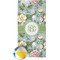 Vintage Floral Beach Towel (Personalized)