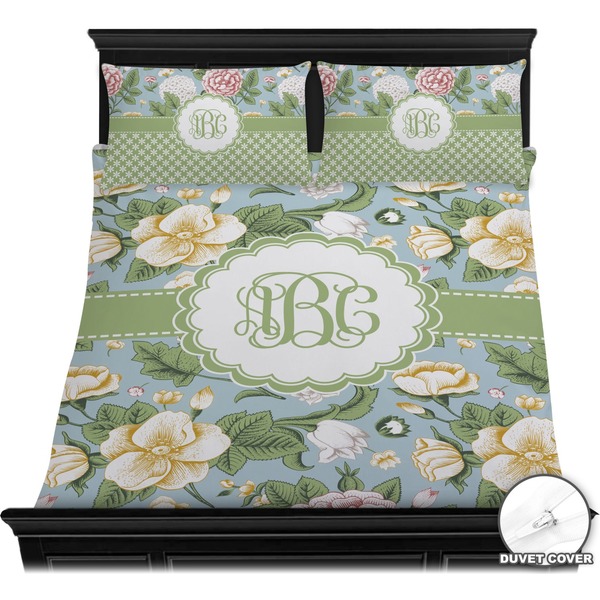 Vintage Floral Bedding Set (Queen) - Duvet