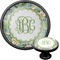 Vintage Floral Cabinet Knob (Black) (Personalized)