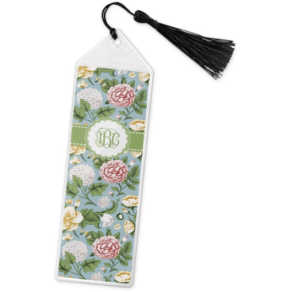 Custom Vintage Floral Book Mark w/Tassel (Personalized)