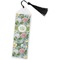 Vintage Floral Bookmark with tassel - Flat