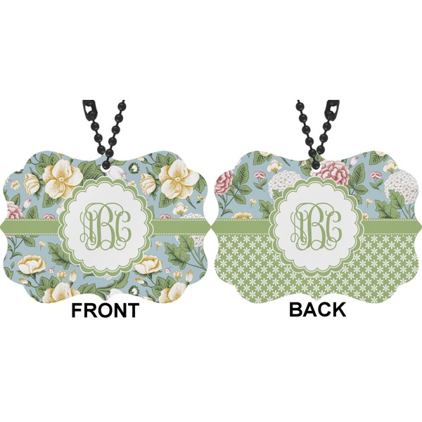 Vintage Floral Car Ornament (Approval)