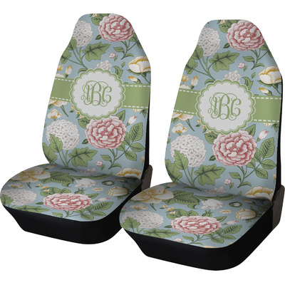 Vintage Floral Car Seat Covers (Set of Two) (Personalized)
