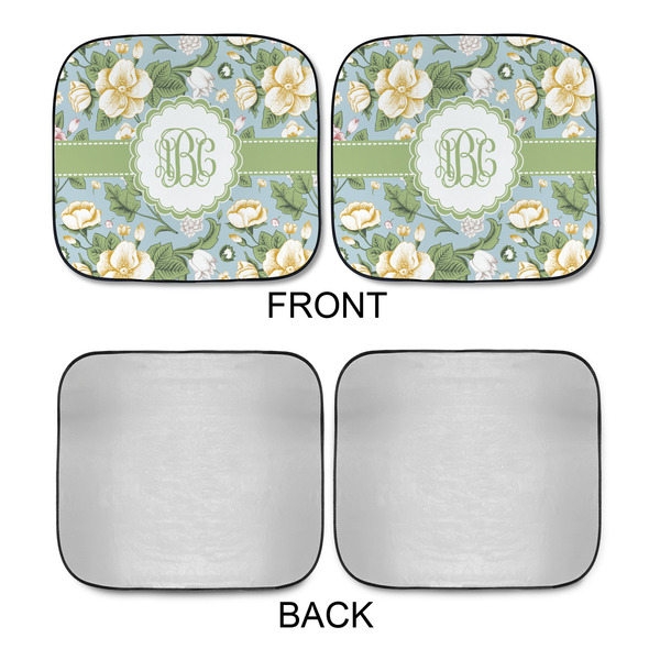 Vintage Floral Car Sun Shades - APPROVAL