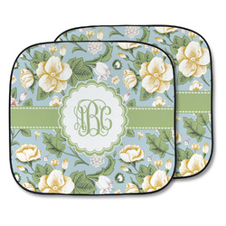Vintage Floral Car Sun Shade - Two Piece (Personalized)