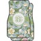 Vintage Floral Car Floor Mats (Personalized)