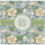 Vintage Floral Ceramic Tile Hot Pad (Personalized)