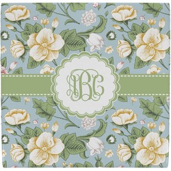 Vintage Floral Ceramic Tile Hot Pad (Personalized)