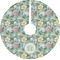 Vintage Floral Tree Skirt (Personalized)