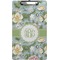 Vintage Floral Clipboard (Legal Size) (Personalized)