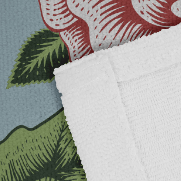 Vintage Floral Close up of Fabric