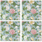 Vintage Floral Cloth Napkins - Personalized Dinner (APPROVAL) Set of 4