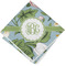 Vintage Floral Cloth Napkins - Personalized Lunch (Folded Four Corners)