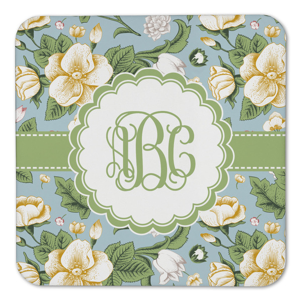 Vintage Floral Coaster Set - FRONT (one)