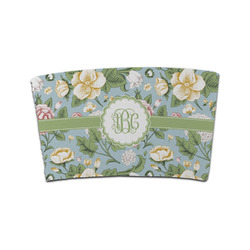 Vintage Floral Coffee Cup Sleeve (Personalized)