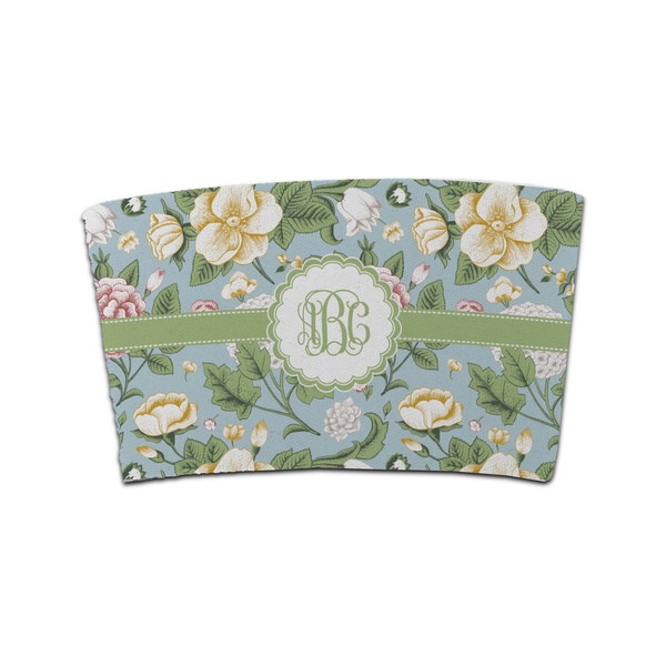 Custom Vintage Floral Coffee Cup Sleeve (Personalized)