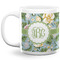 Vintage Floral 20 Oz Coffee Mug - White (Personalized)