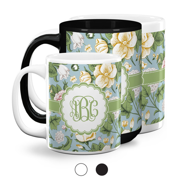 Vintage Floral Coffee Mugs Main