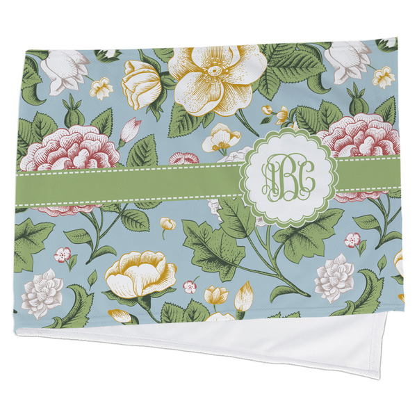 Custom Vintage Floral Cooling Towel (Personalized)