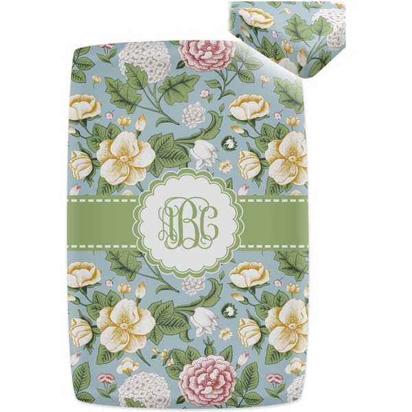 Vintage Floral Crib Fitted Sheet - Apvl