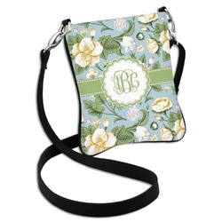 Vintage Floral Cross Body Bag - 2 Sizes (Personalized)