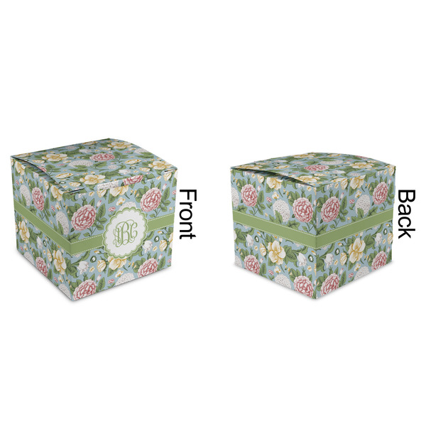 Vintage Floral Cubic Gift Box - Approval