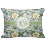 Vintage Floral Decorative Baby Pillowcase - 16"x12" (Personalized)