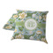 Vintage Floral Decorative Pillow Case - TWO