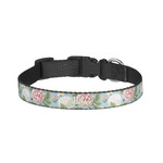 Vintage Floral Dog Collar - Small (Personalized)