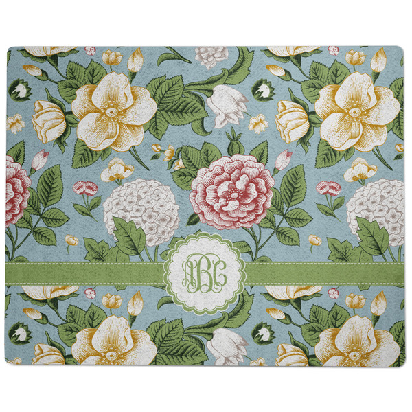 Vintage Floral Dog Food Mat - Large without Bowls