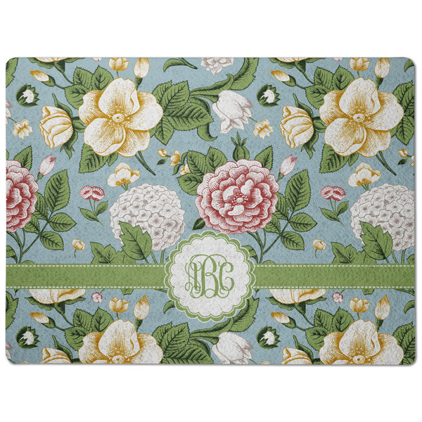 Vintage Floral Dog Food Mat - Medium without bowls